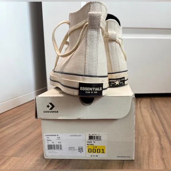 Fear of God Converse Chuck 70  High-Top Sneakers sz 11 size 11