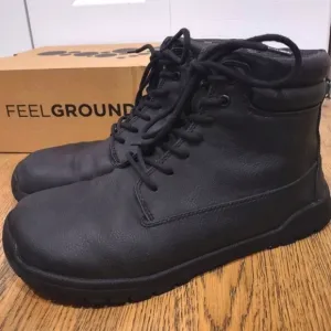 Feelgrounds Discontinued Patrol Lite All Black EU 41 Size 10 Barefoot Shoes