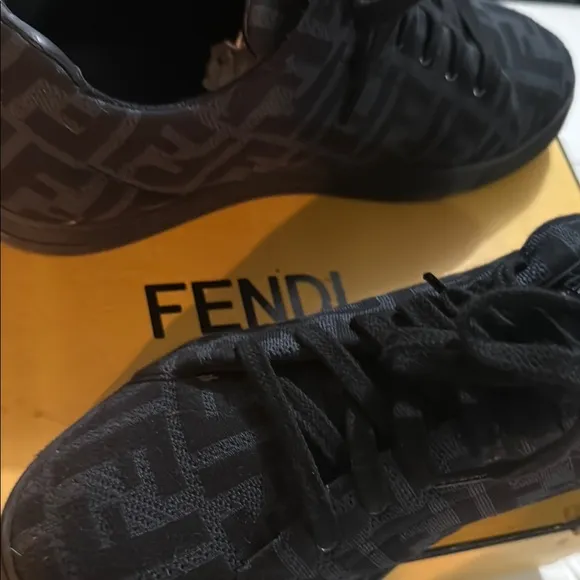 Fendi Men's Black Sneakers