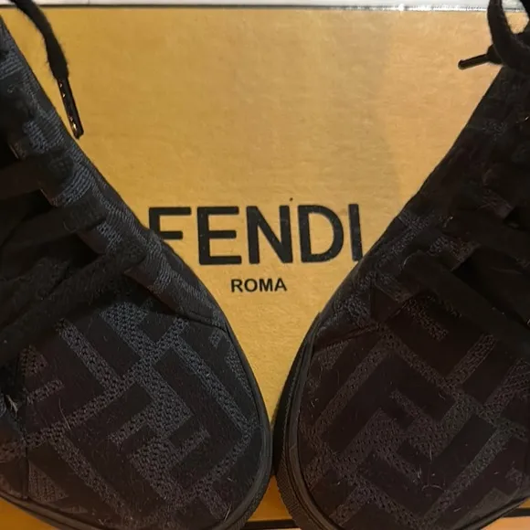 Fendi Men's Black Sneakers