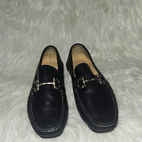 FERRAGAMO Parigi Driver Loafers Size 9