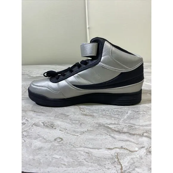 Fila A-High 1CM00492-052 Mens Grey And Black Synthetic Lifestyle Sneakers
