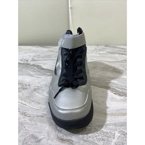 Fila A-High 1CM00492-052 Mens Grey And Black Synthetic Lifestyle Sneakers