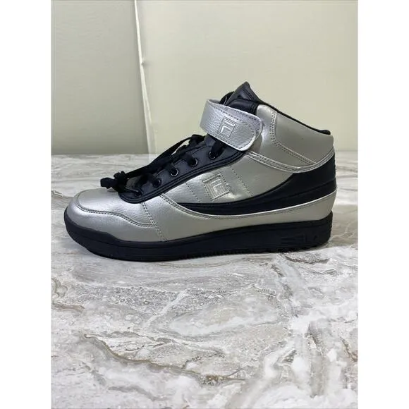 Fila A-High 1CM00492-052 Mens Grey And Black Synthetic Lifestyle Sneakers