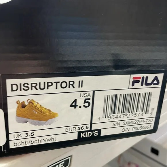 FILA DISRUPTOR-KIDS 4.5