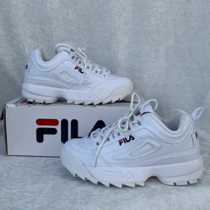 Fila Disruptor ll Premium White Sneakers