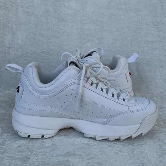 Fila Disruptor ll Premium White Sneakers