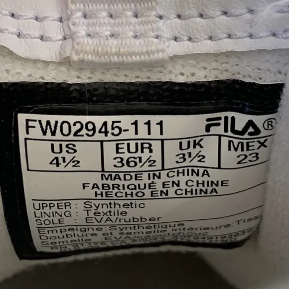 Fila Disruptor ll Premium White Sneakers