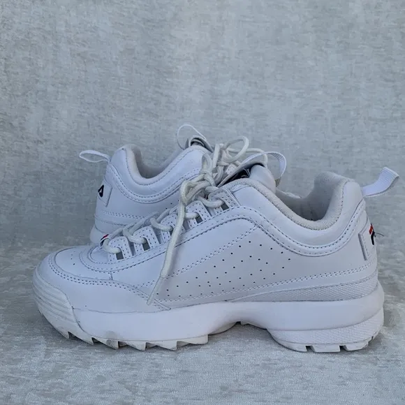 Fila Disruptor ll Premium White Sneakers