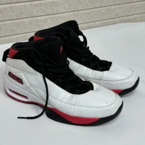 Fila High-Top Eight-Five-Viz Lace Up Basketball Sneakers White/Red/Black 10.5