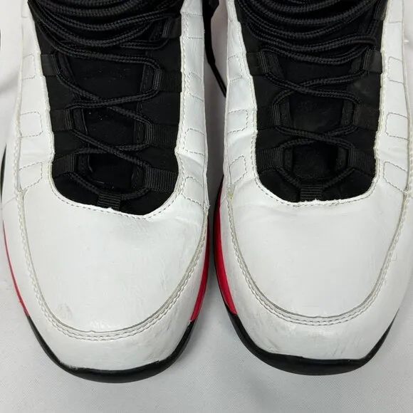 Fila High-Top Eight-Five-Viz Lace Up Basketball Sneakers White/Red/Black 10.5