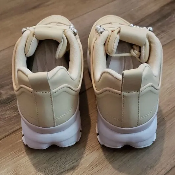 Fila Effervescent Pearl Disruptor Zero Sneakers Size 8 NIB