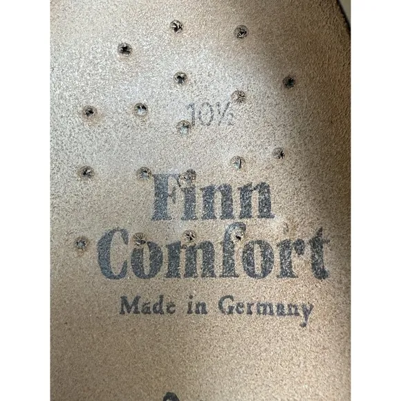 Finn Comfort Alamo Shoes Mens Size 10.5 Leather Gorpcore Comfort Sneakers