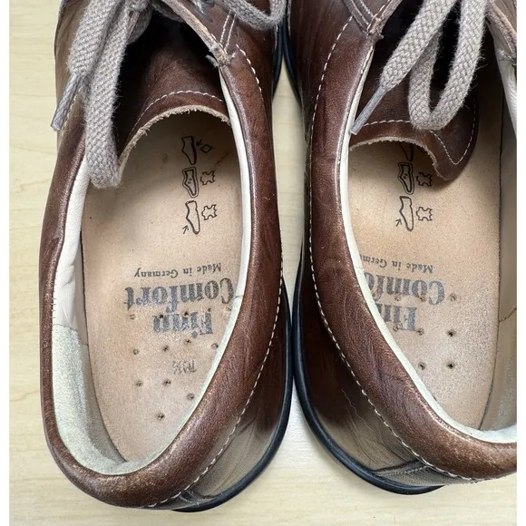 Finn Comfort Alamo Shoes Mens Size 10.5 Leather Gorpcore Comfort Sneakers