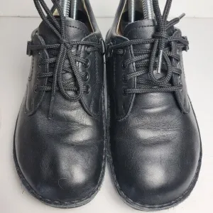 Finn Comfort Black Flat Shoes  Germany Sz 37 US 6.5 NWOT
