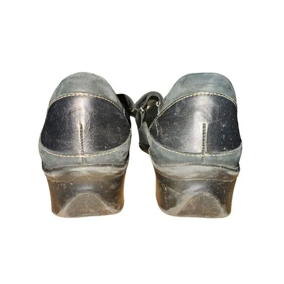 Finn Comfort Glendale Mary Janes Women's Size 7.5 Black Leather Comfort Shoes