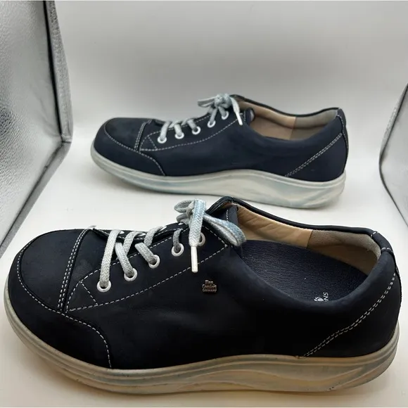 FINN COMFORT IKEBUKURO MAVISI DIVA ladies sneakers 6.5 Black Shoes comfort