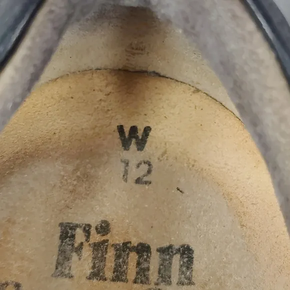 Finn Comfort Men’s Espresso Leather Lace Up Sneaker Comfort Shoes Size 12W