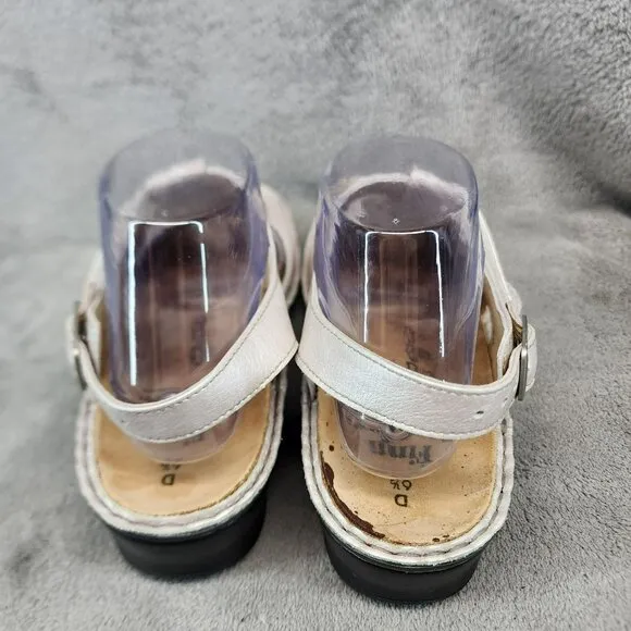 Finn Comfort Shoes Womens UK 6.5 US 9 Adana White Leather Sandals *Read*