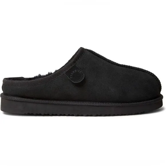 Fireside by Dearfoams Men's Grafton Shearling Indoor/Outdoor Clog Slipper size 8