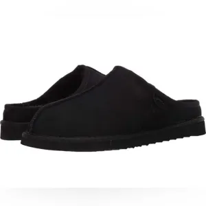 Fireside by Dearfoams Men's Grafton Shearling Indoor/Outdoor Clog Slipper size 8