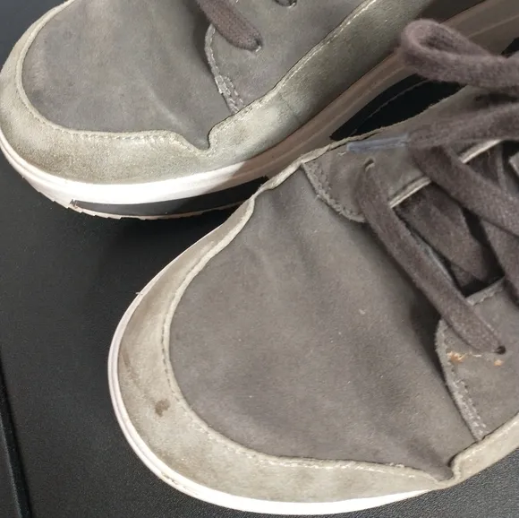FitFlop Women Low Top Chunky Fashion Sneakers Freya Suede Leather, size 7