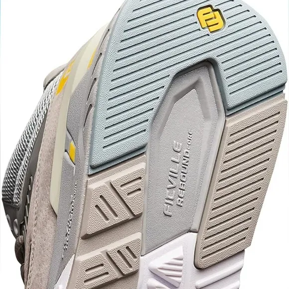 FitVille Grey Extra Wide width High-top Basketball Sneakers W Ankle Support‎