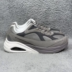 FitVille HeelAero Womens Size 8.5 Wide Walking Shoes Sneaker Slate Gray Arch Fit