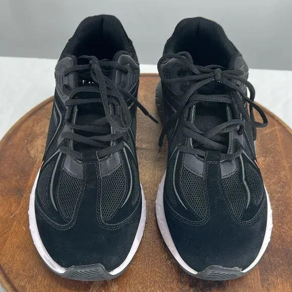 FitVille Shoes Mens 11.5 Wide Rebound Core Walking v1 Black Gray Athletic