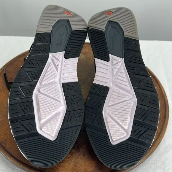 FitVille Shoes Mens 11.5 Wide Rebound Core Walking v1 Black Gray Athletic