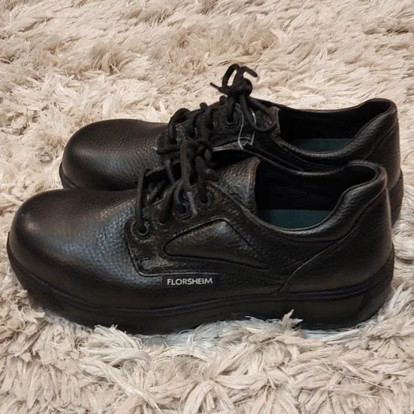 Florsheim black work fiesta shoes M9 W11