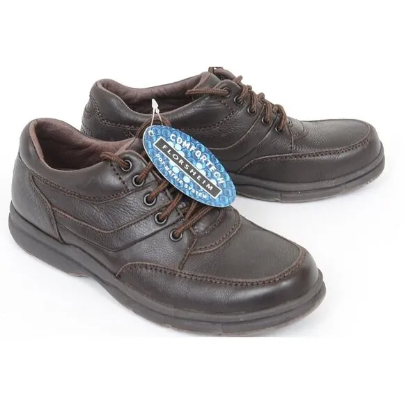 Florsheim Comfortech Men's Brown Leather Comfort Shoes 9 NWT
