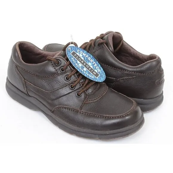Florsheim Comfortech Men's Brown Leather Comfort Shoes 9 NWT