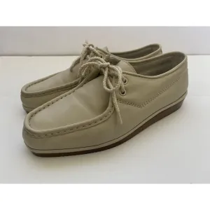 Florsheim Mens Bone Off White Lace Oxford Shoes, size 8.5M‎