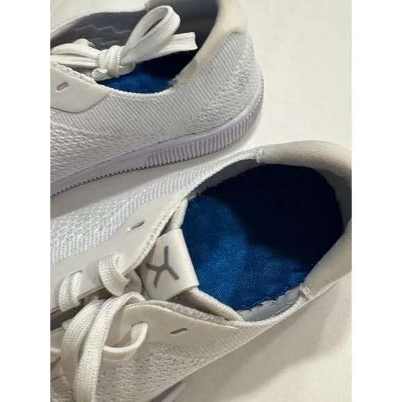 Flux Footwear Adapt Trainers Barefoot Shoes Men's 5 Women's 6 White Knit
