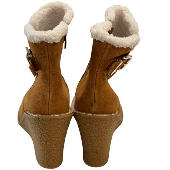 FRANCO SARTO Ulayna Water-Resistant Wedge Bootie | US 8