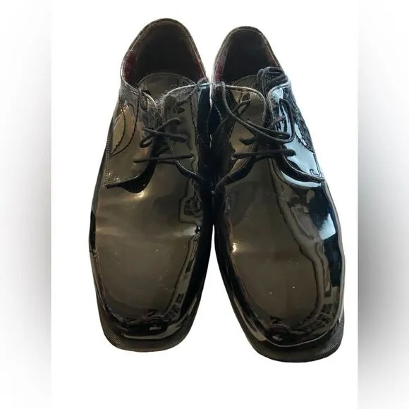 Fredrick Leone size 14 tuxedo shoes new never worn see pics still in dust bags