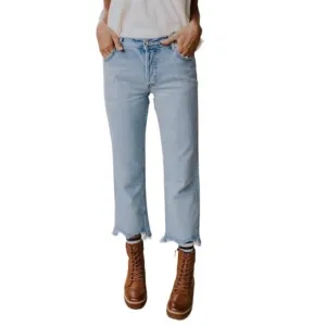 FREE PEOPLE Boot Cut Jean Sz 25 Maggie Mid-Rise Straight Cowgirl Y2K Preppy Boho