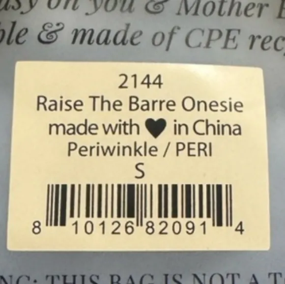 Free People | HAH &quot;Raise The Barre' Onesie Bodysuit Periwinkle SM NWT Sealed Pkg