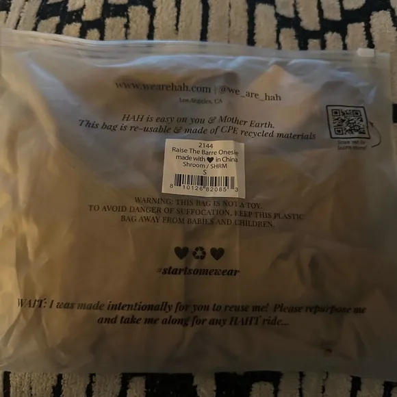 Free People - We are HAH - Raise The Barre Onesie - Shroom Size S NWT