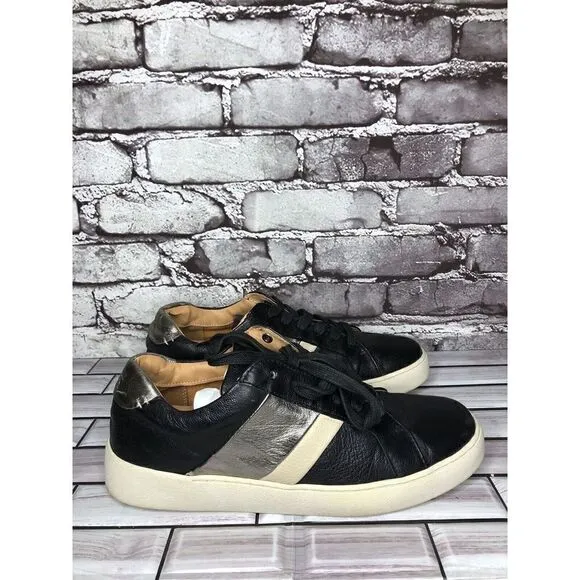 Frye And Co Hallie Black Leather Lace Casual Comfort Shoes Women’s Sz 8M US/39EU