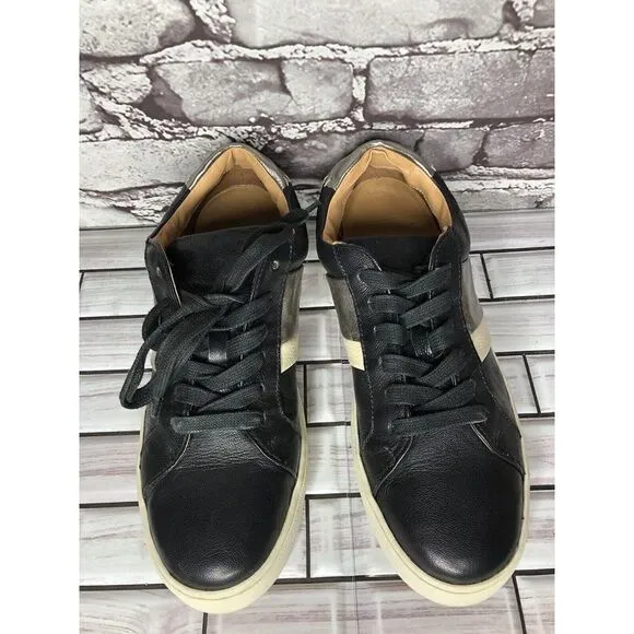 Frye And Co Hallie Black Leather Lace Casual Comfort Shoes Women’s Sz 8M US/39EU