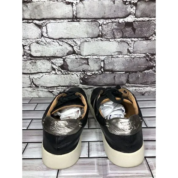 Frye And Co Hallie Black Leather Lace Casual Comfort Shoes Women’s Sz 8M US/39EU
