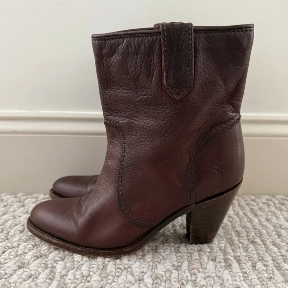 Frye Brown Leather Boots