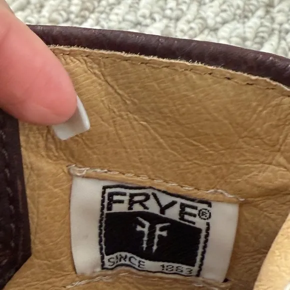 Frye Brown Leather Boots