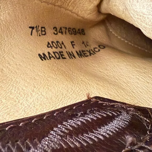 Frye Brown Leather Boots