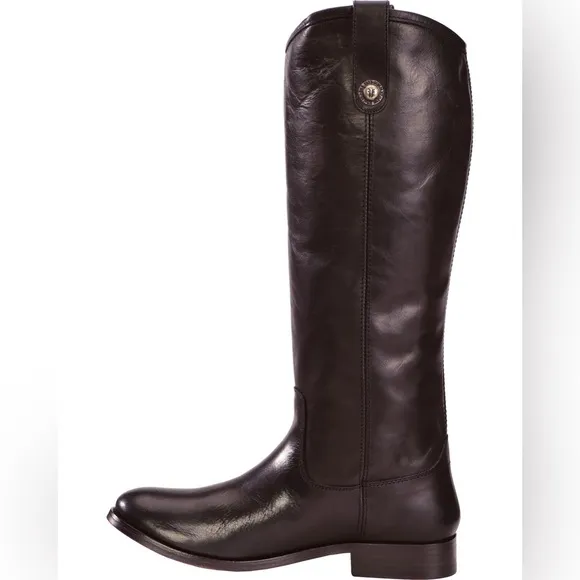FRYE Women’s MELISSA BUTTON RIDING BOOTS - ROUND TOE Size 7