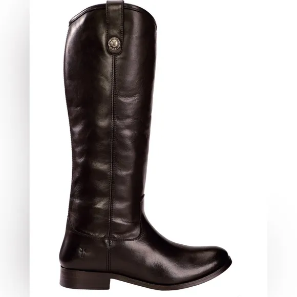 FRYE Women’s MELISSA BUTTON RIDING BOOTS - ROUND TOE Size 7
