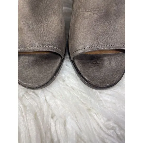 Frye Danica Peep Boots - Size 10 - Excellent Condition