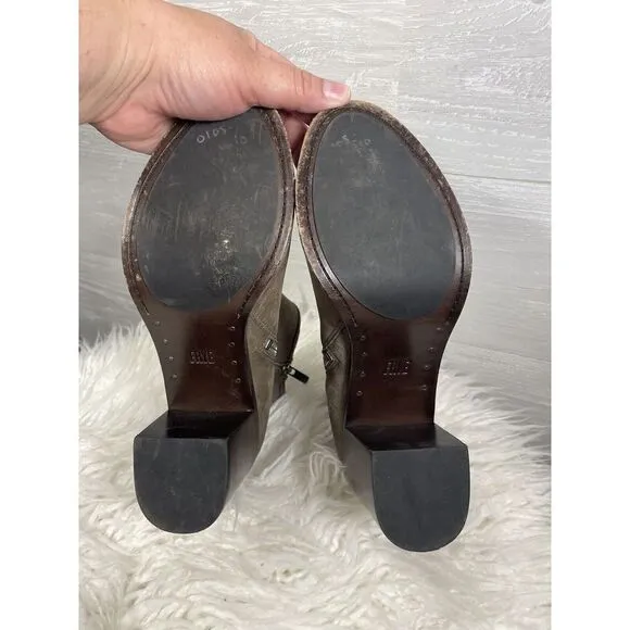 Frye Danica Peep Boots - Size 10 - Excellent Condition